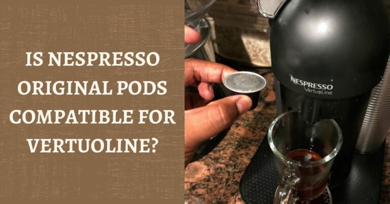 can you use original nespresso pods in vertuo machine