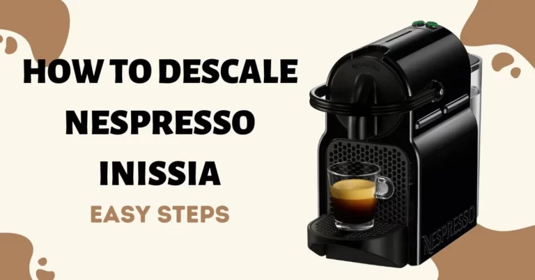 Nespresso Inissia Descaling