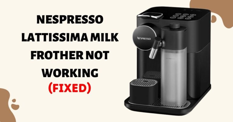 nespresso delonghi milk frother not working no light